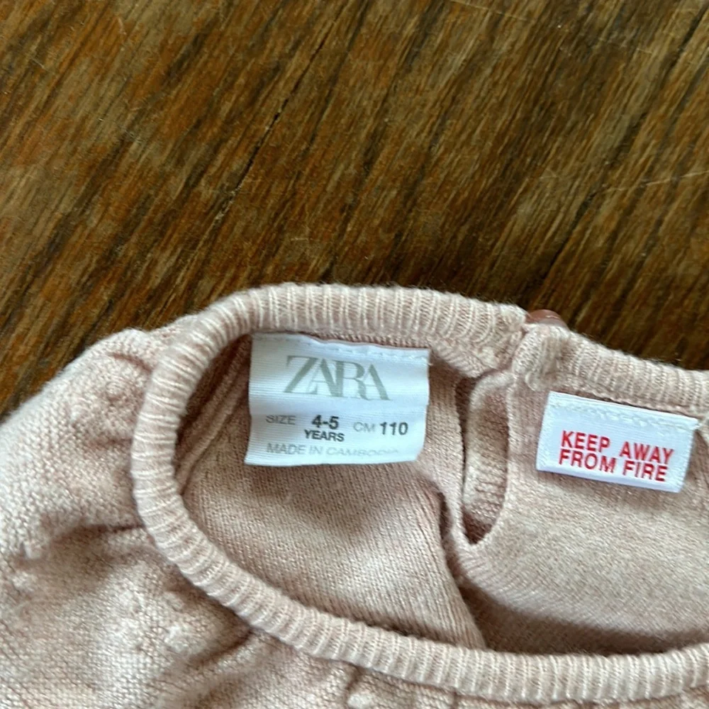Zara Pink Sweater - Picture 6 of 8